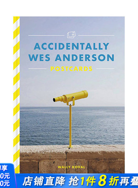 【现货】进口文创【明信片】偶遇韦斯安德森：26张明信片 Accidentally Wes Anderson Postcards 高颜值艺术文创 节日礼物