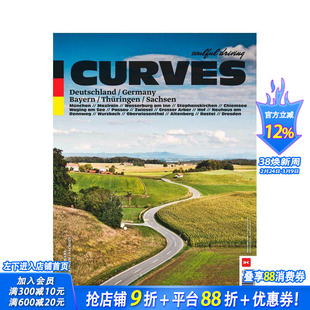 【预售】曲线：德国东南部（德语 / 英语对照） CURVES Deutschlands Südosten / Germany's Southeast 原版英文旅行 正版进口书