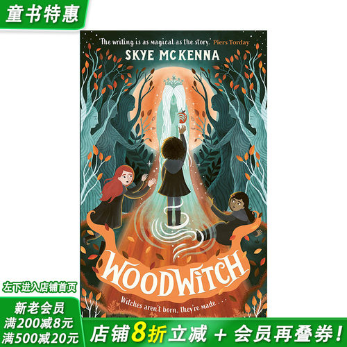 【现货】英文原版 海德格尔女巫：魔法奇幻冒险2 Woodwitch:The magical adventure continues 12岁+英语阅读章节故事 儿童进口书