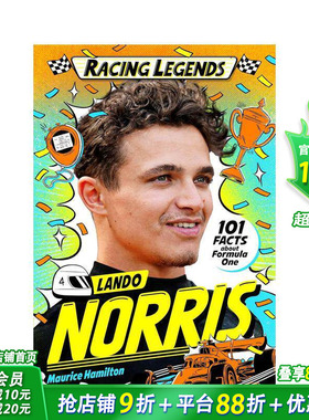 【预售】【赛车传奇】兰多?诺里斯 【Racing Legends】Lando Norris 英文儿童插画故事绘本 进口童书