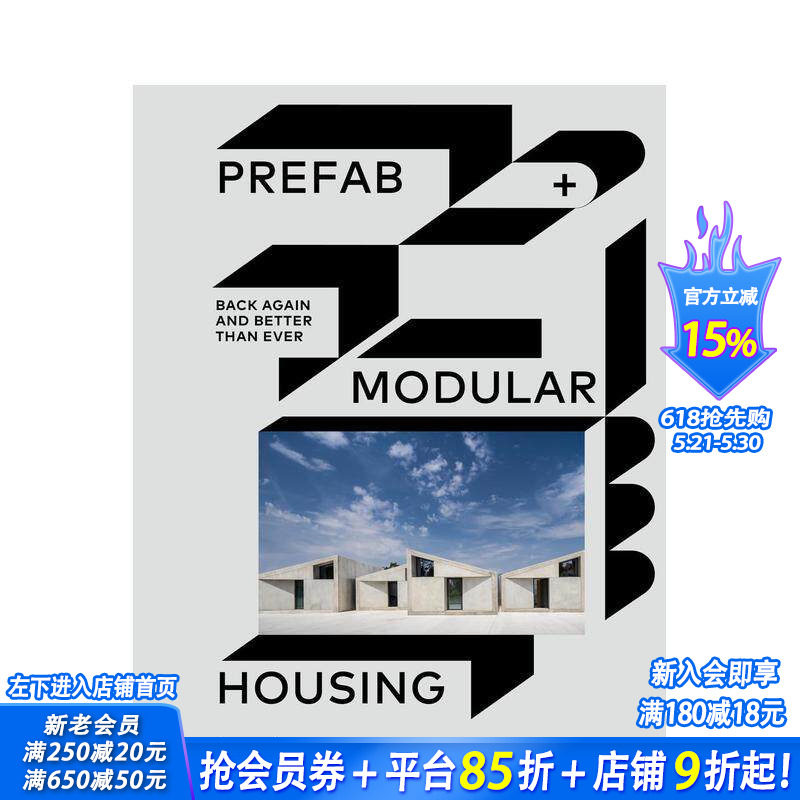 【预售】预制模块化住宅：强势回归 更胜往昔 Prefab&Modular Housing: back again-and better than ever英文建筑设计正版进口书