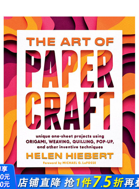 【现货】英文原版 折纸的艺术 Art of Papercraft 手工制作 正版进口图书画册