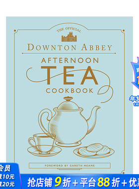【现货】唐顿庄园官方下午茶食谱 The Official Downton Abbey Afternoon Tea Cookbook 英文原版餐饮料理菜谱指南