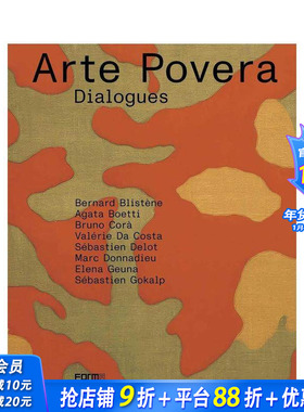 【预售】贫穷艺术·对话集 Arte Povera. Dialogues 原版英文艺术画册画集 正版进口书