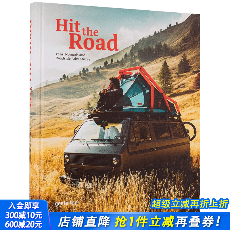 【现货】[Gestalten出版]Hit the Road: 上路房车旅行 原版旅行日记风景摄影