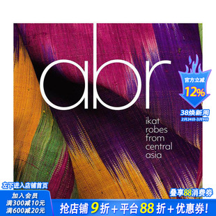 【现货】中亚缂织袍：阿布礼 Abr:Ikat Robes from Central Asia 原版英文时尚综合 正版进口书