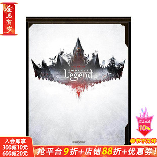 【预售】无尽传奇游戏艺术设定集 The Art of Endless Legend 无尽帝国 Auriga 角色生物图像 原版英文插画原画 正版进口书