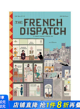 【预售】韦斯·安德森 法兰西特派 电影剧本（平装） 【Wes Anderson Screenplays】The French Dispatch 原版英文生活 正版进口书