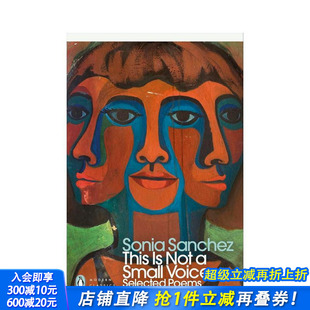 非裔女性主义诗人Sonia 这不是一个微小 This 英文诗歌 Sanchez 原版 声音 Voice Small 进口书 正版 Not 预售