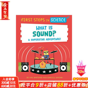 【预售】科学第一步： 什么是声音？ First Steps in Science: What is Sound? 英文儿童插画科普故事绘本 进口童书