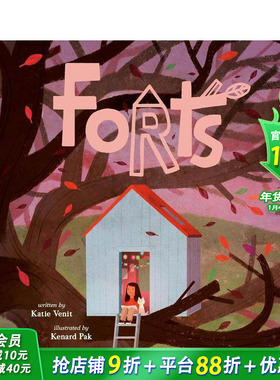 【现货】堡垒 Forts 英文儿童插画故事绘本 进口童书