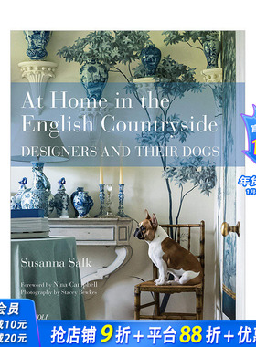 【预售】At Home in the English Countryside英式田园家居:设计师和狗