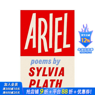【预售】爱丽尔（简装） 美国天才诗人sylvia plath遗作 自白派诗歌 Ariel 原版英文诗歌 女性主义文学 正版进口书