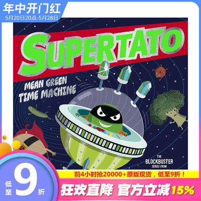 【预售】超人 Supertato 原版英文儿童绘本 正版进口书籍 善优图书