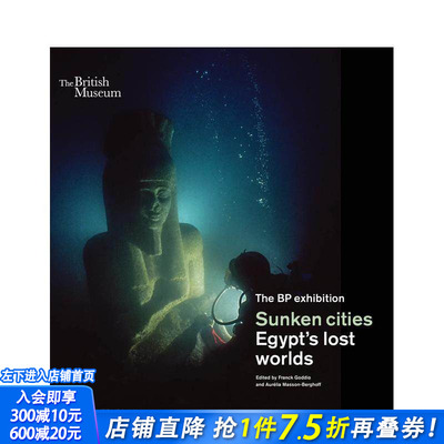 【现货】沉没的城市：埃及失落的世界 Sunken Cities: Egypt's Lost Worlds 原版英文人文历史 正版进口书