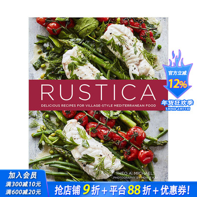 【现货】Rustica:Mediterranean Food 美味地中海风味食谱英文原
