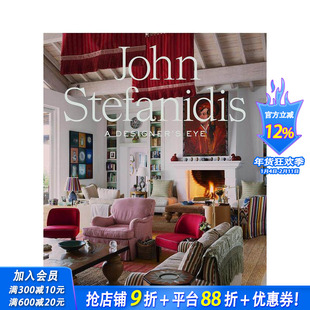 【预售】约翰·斯蒂法尼迪斯：设计师的视角 John Stefanidis : A Designer's Eye 原版英文设计 正版进口书籍 善优图书