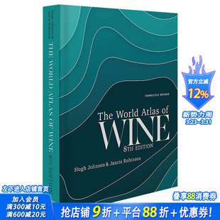 8th 现货 Edition 正版 World 生活 世界葡萄酒地图集第八版 进口书 Atlas 英文原版 Wine