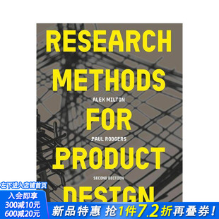 【预售】产品设计研究方法（第二版） Research Methods for Product Design原版英文工业产品设计 正版进口书