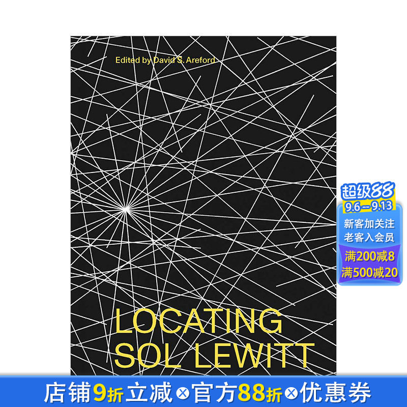【预售】找寻索尔&middot;勒维特Locating Sol LeWitt 美国当代艺术家作品集*简主义壁画艺术画册 英文原版进口 耶鲁大学出版社