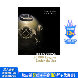 【预售】【Chartwell Classics】Twenty Thousand Leagues Under the Sea，海底两万里英文原版 英文世界文学 正版进口书籍
