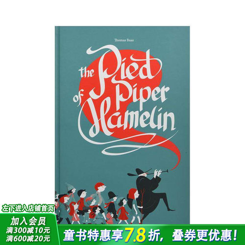 【现货】The Pied Piper of Hamelin 哈梅林的魔笛手 英文儿童绘本 3-6岁【善优童书】