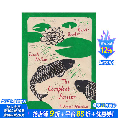 【预售】钓客清话 图像小说改编 The Compleat Angler : A Graphic Adaptation 原版英文漫画书 正版进口书