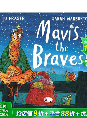 【预售】最勇敢的梅维斯 Mavis the Bravest 英文儿童插画故事科普绘本 进口童书