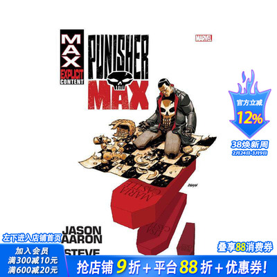 【预售】惩罚者合集（全新印刷） Punisher Max by Aaron & Dillon Omnibus (New Printing) 原版英文漫威漫画书 正版进口书