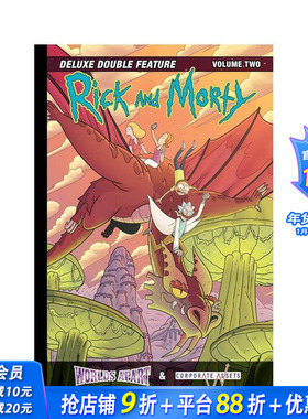 【现货】瑞克和莫蒂 豪华特辑 卷2 Rick and Morty: Deluxe Double Feature Vol. 2 原版英文漫画书 正版进口书