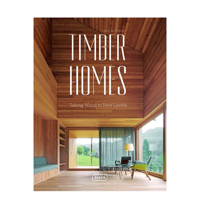 【预售】英文原版 木材住宅建筑：将木材引入新境界 Timber Homes: Taking Wood to New Levels 建筑设计 正版进口图书画册
