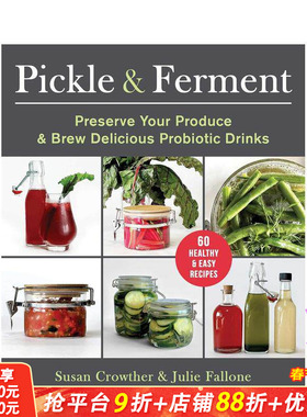 【预售】腌制与发酵 Pickle & Ferment 英文餐饮 正版进口书