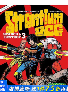 【预售】锶犬搜索与破坏 3：公元 2000 年 Strontium Dog Search and Destroy 3: The 2000 AD Years 原版英文漫画书 正版进口书
