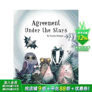 【现货】星空下的协议 Agreement Under the Stars 英文儿童故事绘本 进口童书