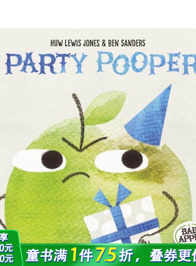 【现货】英文原版 派对小人 Party Pooper 儿童绘本 搞笑少儿漫画 英语阅读  3岁以上 正版进口 善优图书
