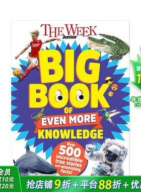 【预售】青少年周刊：知识进阶大百科 The Week Junior Big Book of Even More Knowledge 英文科普百科 英语拓展阅读进口书