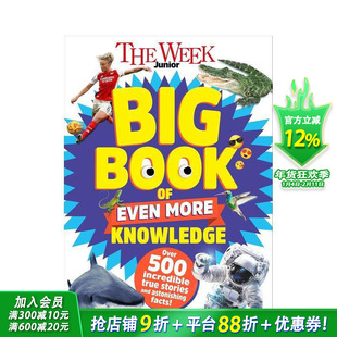 【现货】青少年周刊：知识进阶大百科 The Week Junior Big Book of Even More Knowledge 英文科普百科 英语拓展阅读进口书