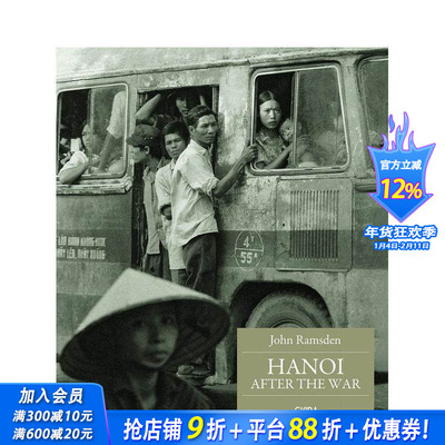 【预售】战后的河内 Hanoi after the War 原版英文摄影作品集人文景观 正版进口书