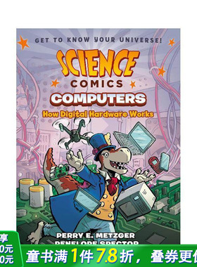 【预售】计算机：数字硬件的工作原理（平装） 【Science Comics】Computers 英文儿童漫画故事 英语拓展阅读进口书