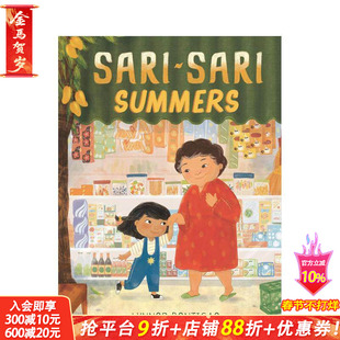 【预售】萨里-萨里-萨默斯 Sari-Sari Summers 英文儿童插画故事绘本 进口童书