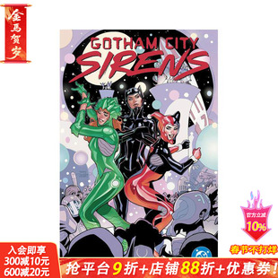 【预售】哥谭魅影:难登轨道 Gotham City Sirens: Unfit For Orbit 原版英文漫画书 DC图像小说 正版进口书