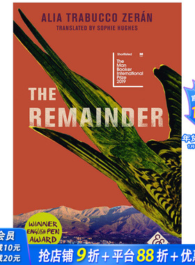【现货】The Remainder 残余 布克奖入选文学小说 英文原版
