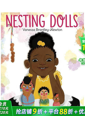 【预售】嵌套娃娃 Nesting Dolls 英文儿童插画故事绘本 进口童书