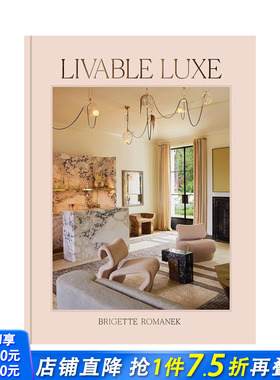 【预售】英文原版 奢华且舒适 Livable Luxe 英文设计 正版进口书籍 善优图书