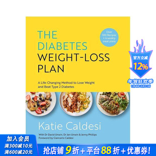 【预售】糖尿病减肥计划：改变生活的减肥方法并战胜 2 型糖尿病 The Diabetes Weight-Loss Plan英文餐饮美食文化 正版进口书