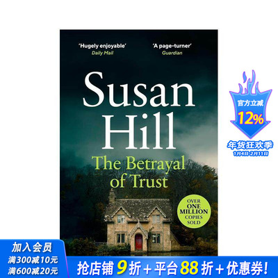 【预售】西蒙?塞雷勒侦探#6：信任的背叛 Simon Serrailler 6:The Betrayal of Trust 原版英文文学小说 正版进口书