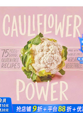 【现货】Cauliflower Power 花椰菜之力 英文原版餐饮食谱