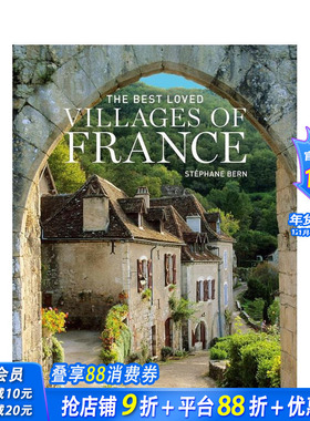 【预售】受喜爱的法国村庄 The Best Loved Villages of France 原版英文建筑设计 正版进口书