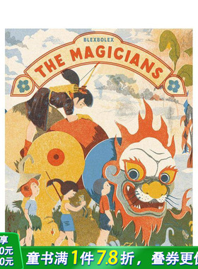 【现货】【世界*美的书金奖插画师Blexbolex】魔法师 The Magicians 原版英文儿童插画绘本 进口图书