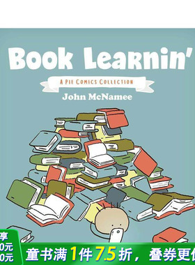 【现货】【Pie Comics漫画】书本学习 Book Learnin 英文原版搞笑漫画书 John McNamee